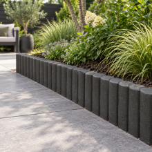 Palissadenband °6x25x50 zwart
