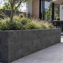 Granuwall 12x12x30 Antraciet