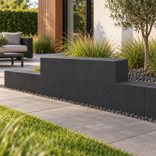 Patio Linea deklaag GEO (beton) 15x15x60 antraciet