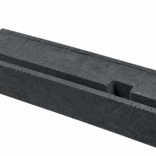 Moodul 60x15x9 cm muurelement Black