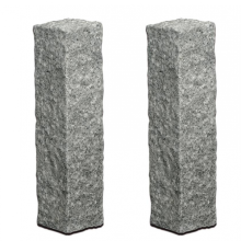 Granietbiels 12x12x50 grijs (Donker G654) Op=Op