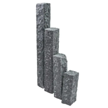 Graniet Palissaden 12x12x50 Tahiti Blue Classic Donkergrijs