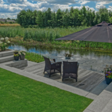 Schellevis traptrede 15x37x100 antraciet
