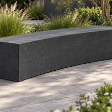 Schellevis zitelement gebogen 40x60x200 carbon