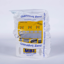 Onkruidarm inveegzand 20kg Basalt/Antraciet