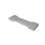 Schellevis Eco-Tegel 30x100x7 grijs